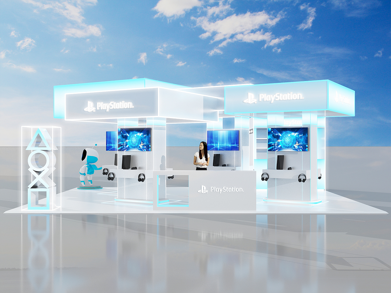 索尼科技快闪店设计