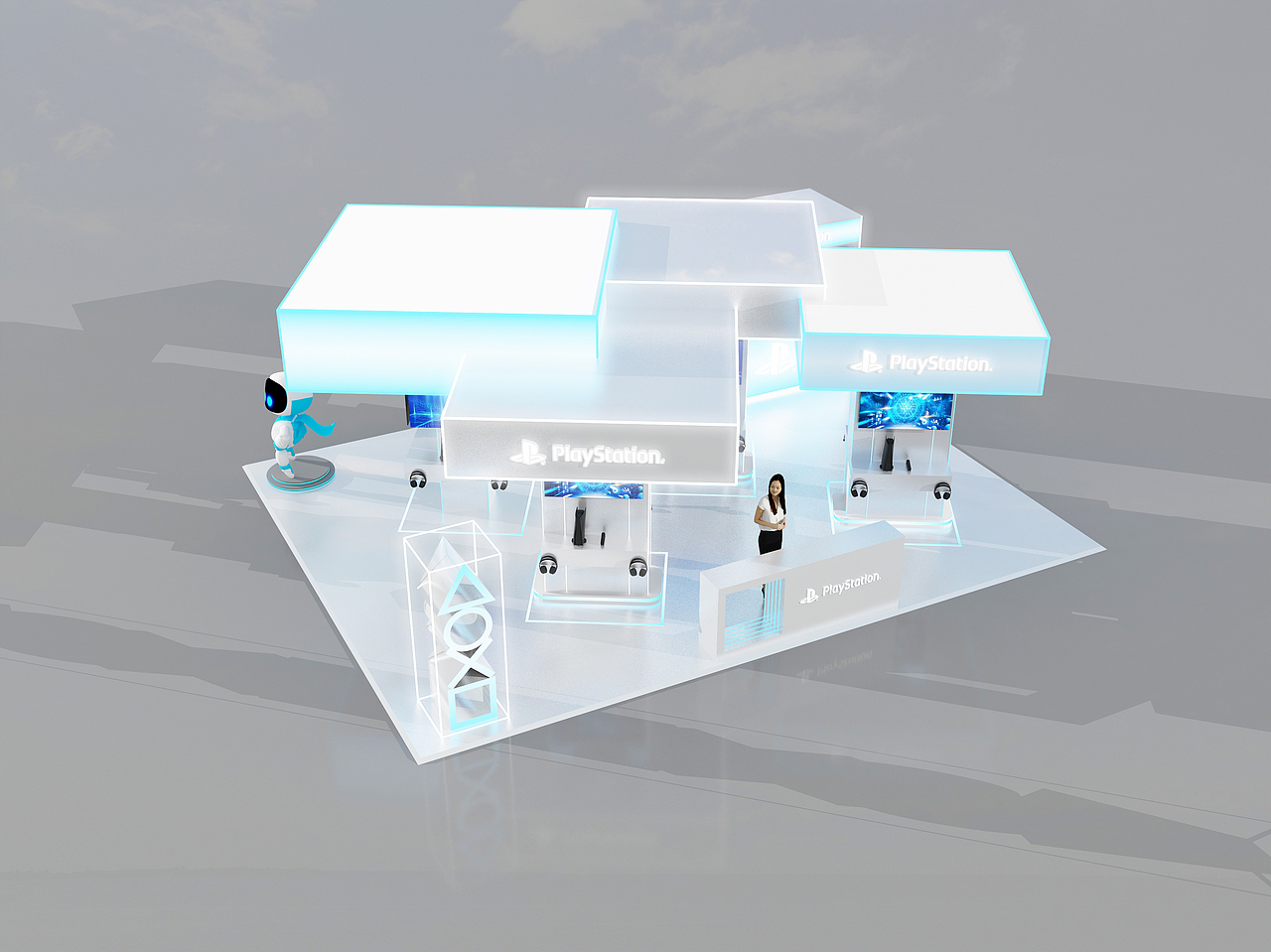 索尼科技快闪店设计