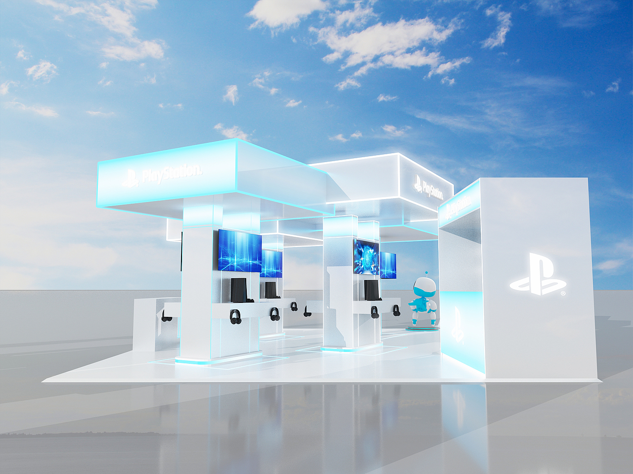 索尼科技快闪店设计