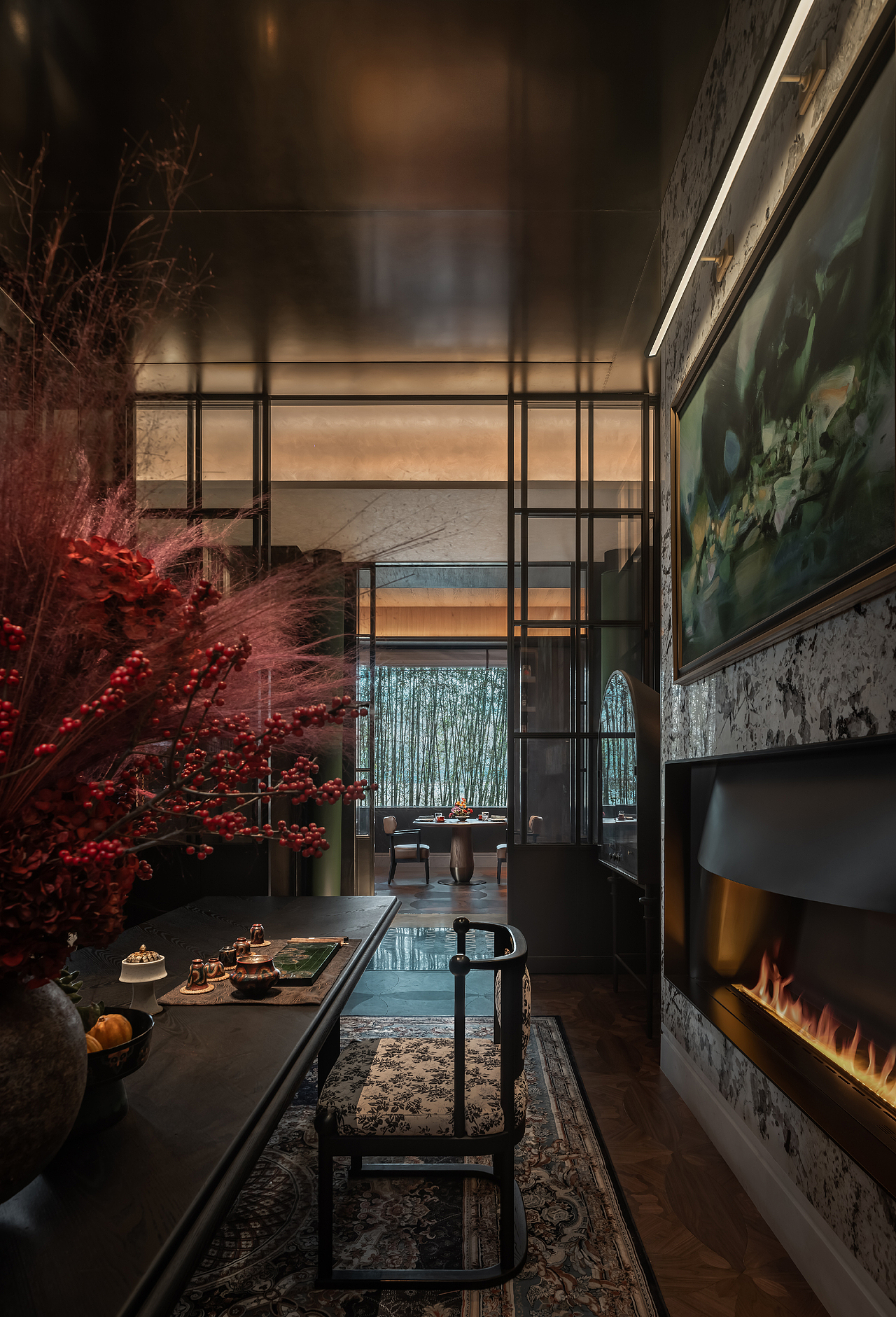 LDH DESIGN|武汉宴.禧樽:江风入宴,如繁花盛开(图ZMzk2MTQ1OTcy) - 酒店餐饮设计 - 站酷设计师空间设计美学原创素材 - 站酷ZCOOL