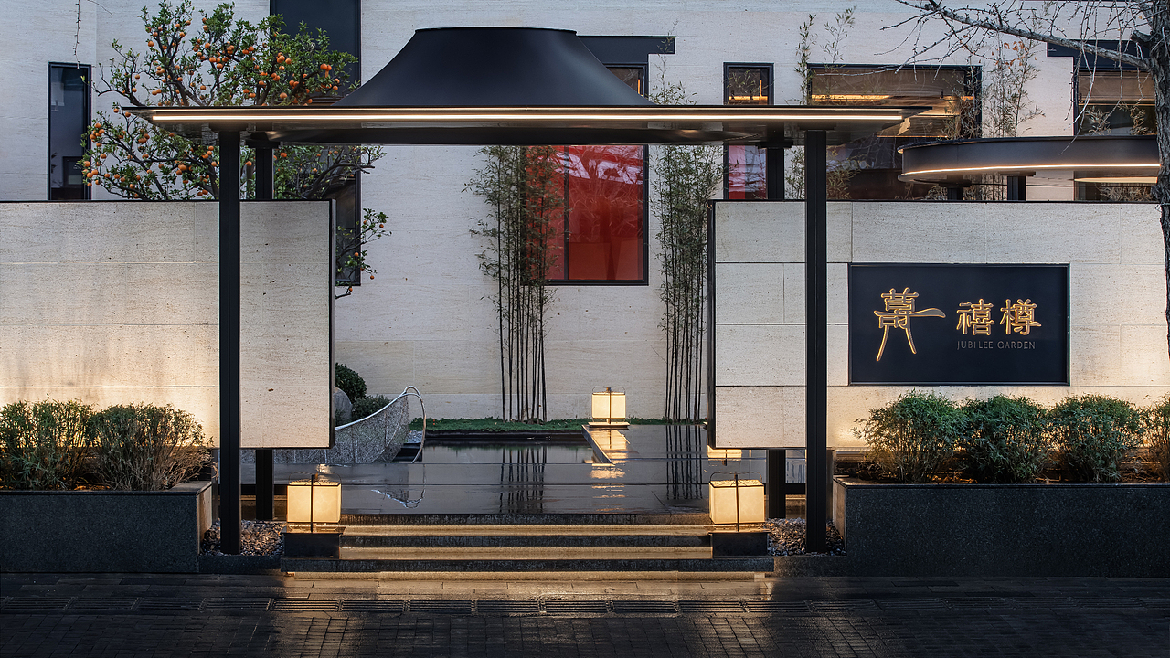 LDH DESIGN|武汉宴.禧樽:江风入宴,如繁花盛开(图ZMzk2MTQ1OTIw) - 酒店餐饮设计 - 站酷设计师空间设计美学原创素材 - 站酷ZCOOL