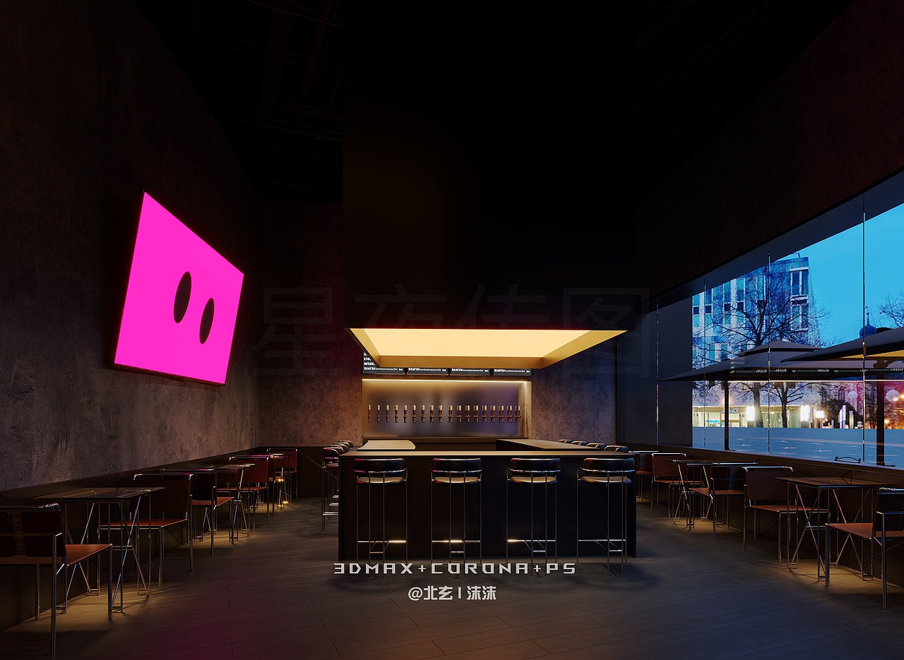 民谣酒吧 | 让每道木纹都记住歌声的温度（图ZMzk2MTQ4MTg0） - 商业空间设计 - 站酷设计师楚思沫原创素材 - 站酷ZCOOL