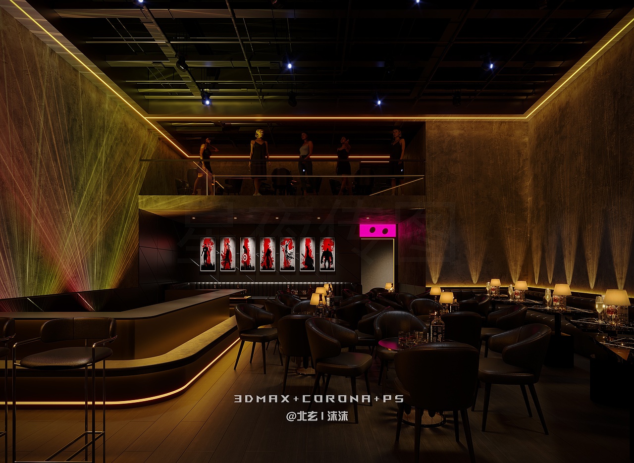 民谣酒吧 | 让每道木纹都记住歌声的温度（图ZMzk2MTQ4MTky） - 商业空间设计 - 站酷设计师楚思沫原创素材 - 站酷ZCOOL