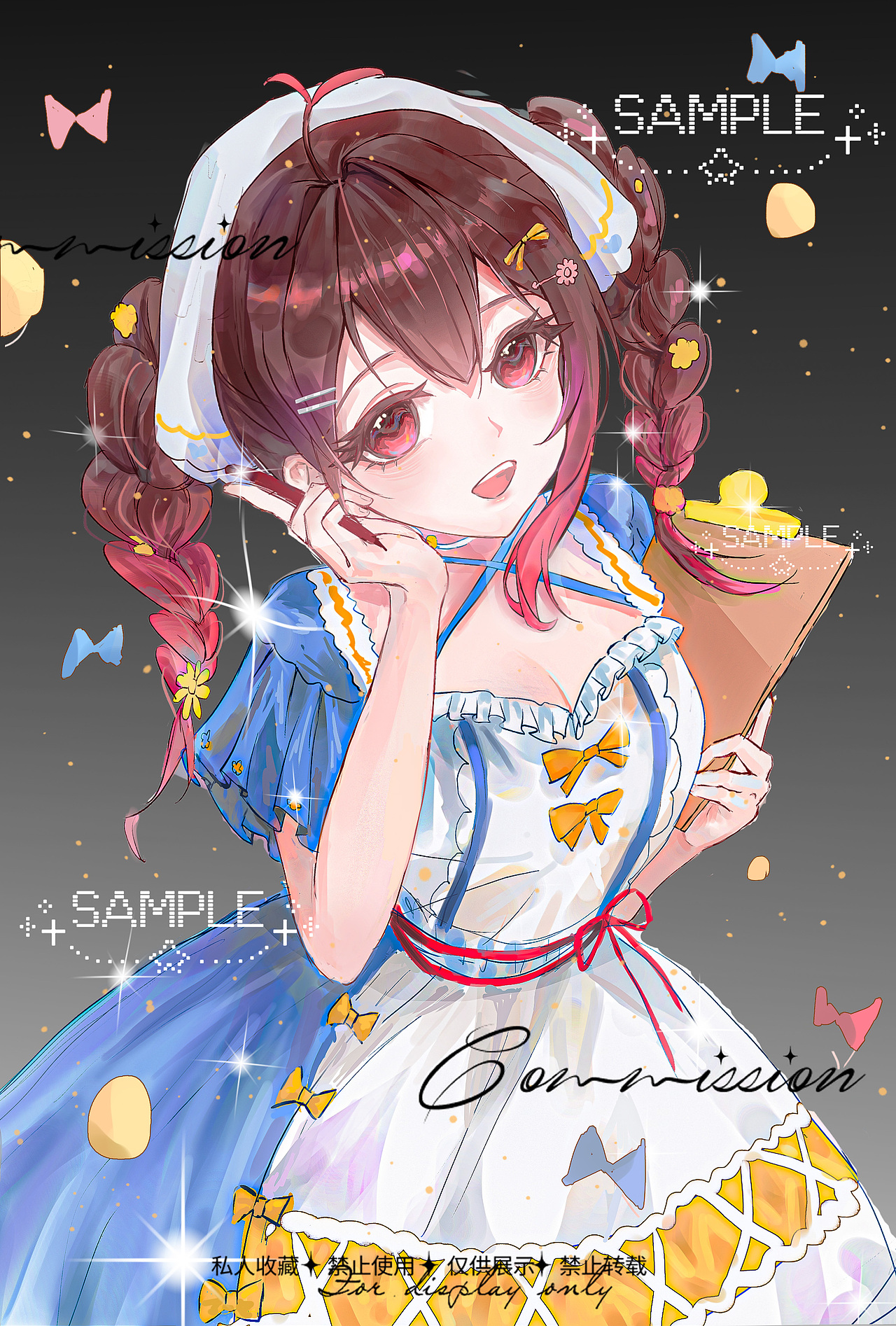 半身稿件（图ZMzk2MTUwNjM2） - 游戏原画 - 站酷设计师插画师烬烬燃原创素材 - 站酷ZCOOL