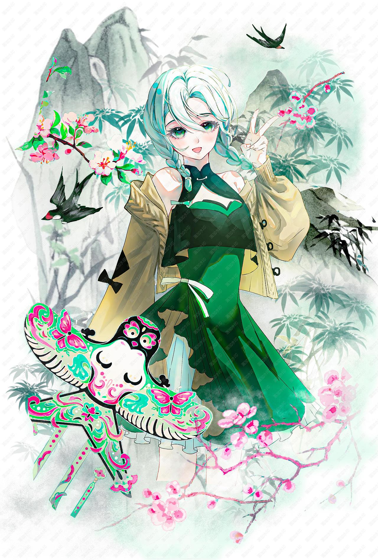 半身稿件（图ZMzk2MTUwNjQw） - 游戏原画 - 站酷设计师插画师烬烬燃原创素材 - 站酷ZCOOL