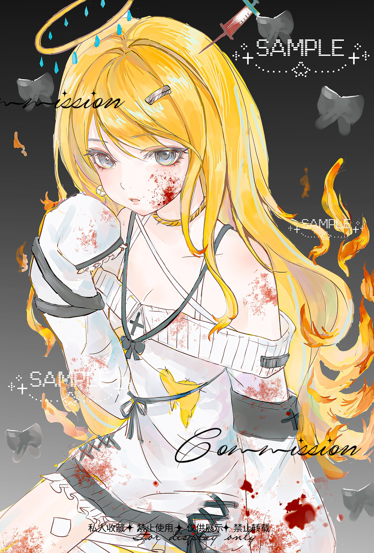 半身稿件（图ZMzk2MTUwNjI0） - 游戏原画 - 站酷设计师插画师烬烬燃原创素材 - 站酷ZCOOL