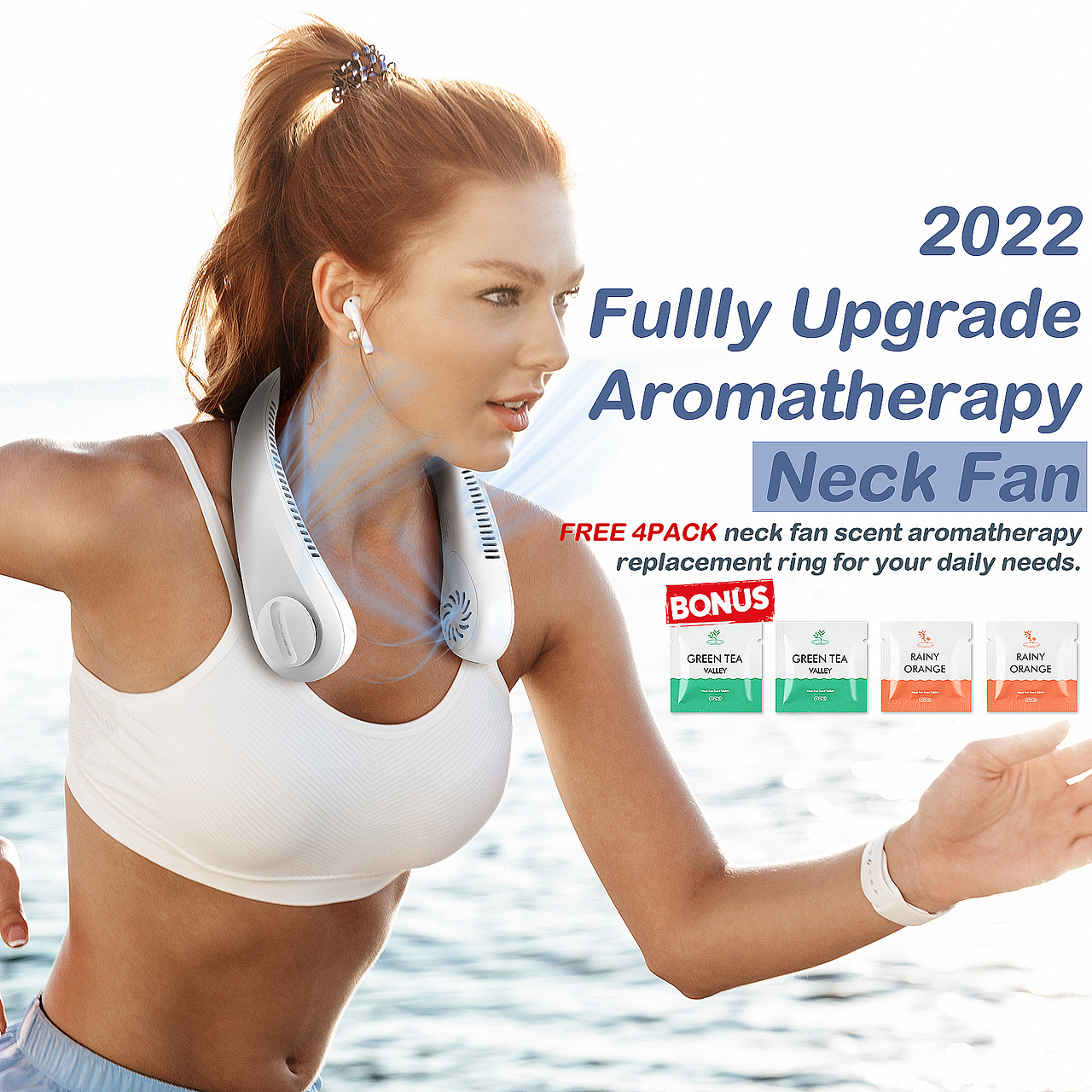 【亚马逊产品设计】案例，脖挂式香薰风扇主副图 a+（图ZMzk2MTUzMTQw） - 产品摄影 - 站酷设计师亚马逊背包摄影原创素材 - 站酷ZCOOL