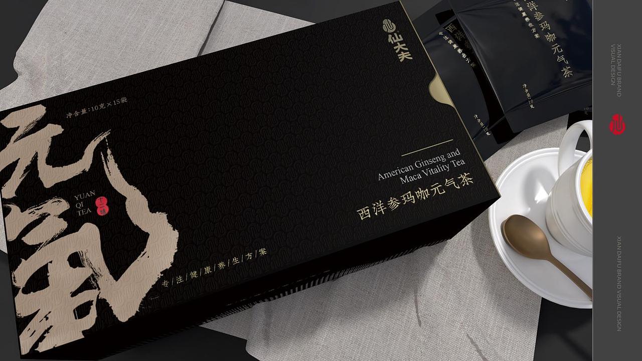 西洋参玛咖元气茶