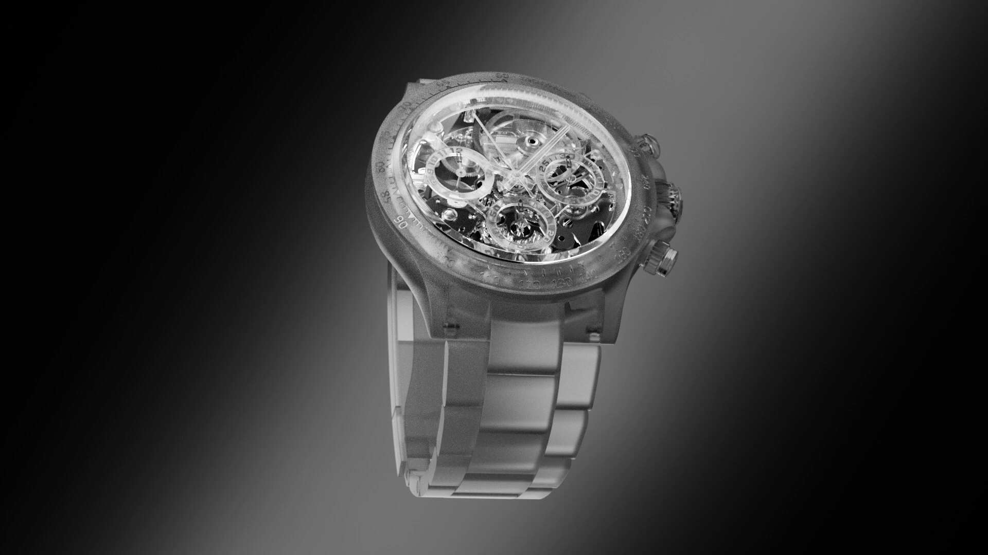 C4D+Octane動畫練習(xí)渲染 勞力士Rolex Daytona機(jī)械手表（圖ZMzk2MTU3MDA4） - 動畫/影視 - 站酷設(shè)計師設(shè)計師老貓原創(chuàng)素材 - 站酷ZCOOL