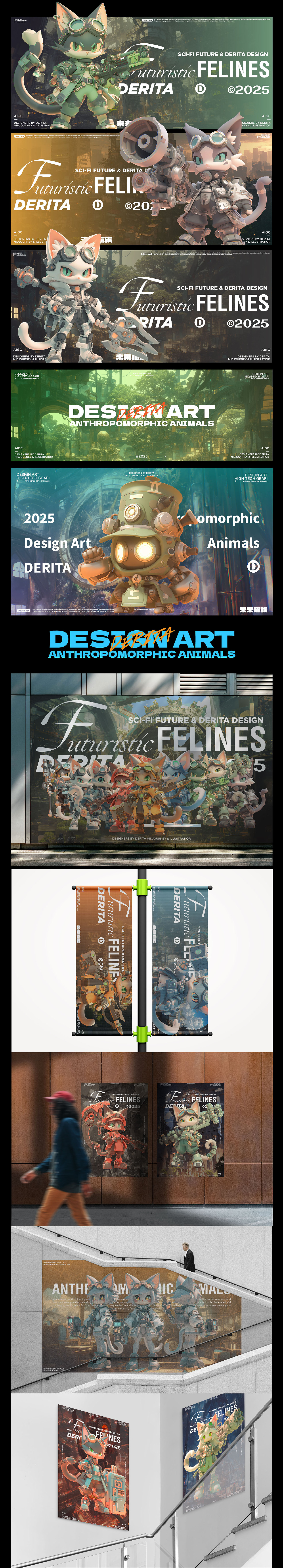 AIGC视觉&美学设计作品集展示