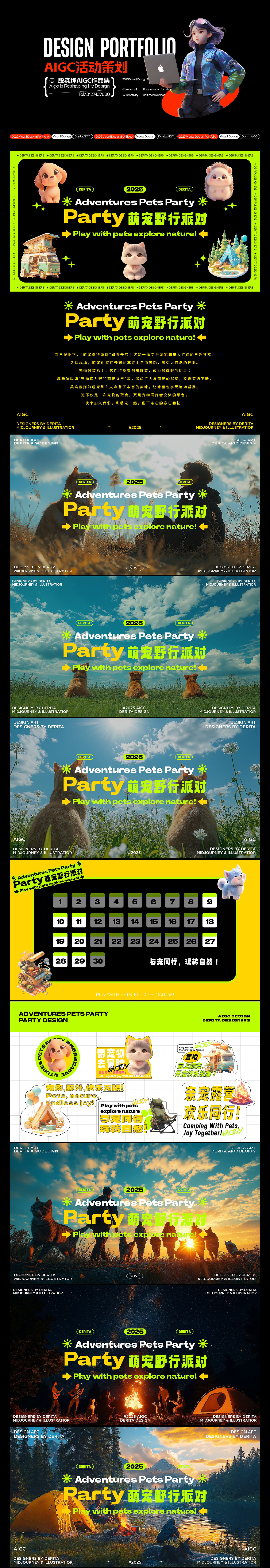 AIGC视觉&美学设计作品集展示