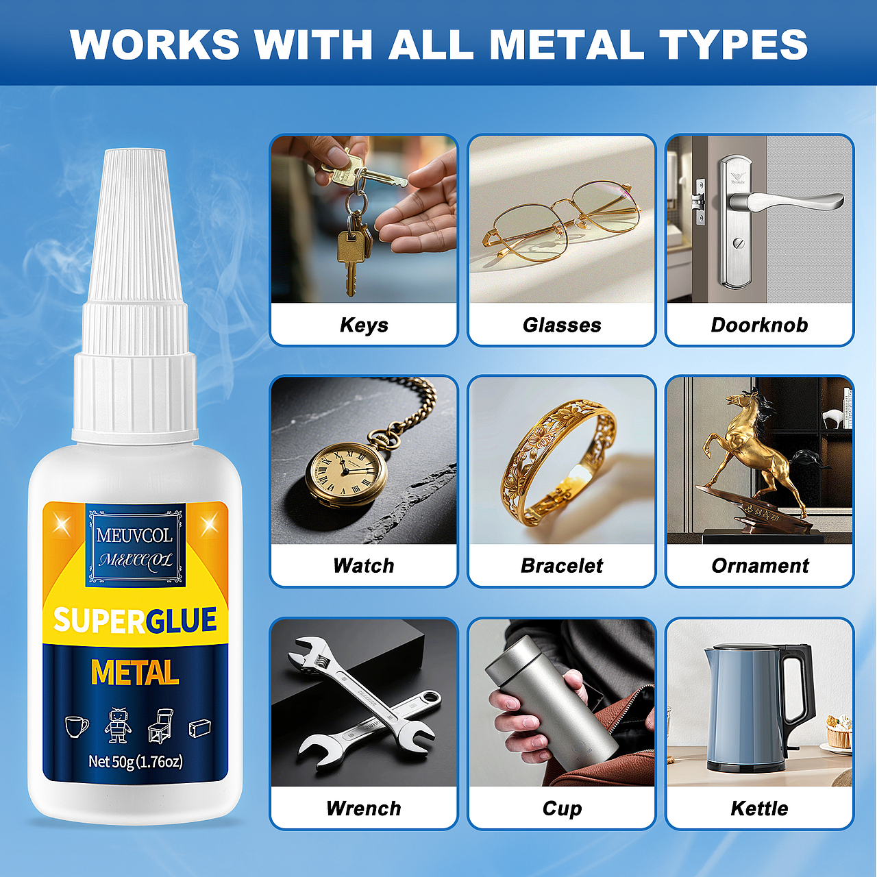 超级胶+金属胶+铜器清洁亚马逊主图+副图（图ZMzk2MTY0MzA0） - 电商 - 站酷设计师余岁逢三原创素材 - 站酷ZCOOL