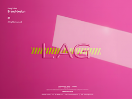 【我司案例】LAG · 伦敦生活方式品牌 Logo 设计