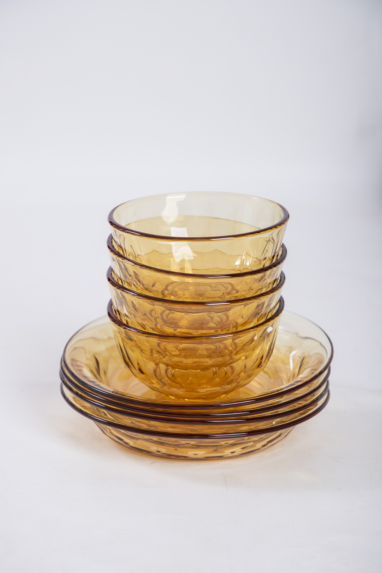 有间|高硼硅钻石琥珀/海棠碗盘套装（图ZMzk2MTc2MzI4） - 产品摄影 - 站酷设计师有间图片社原创素材 - 站酷ZCOOL