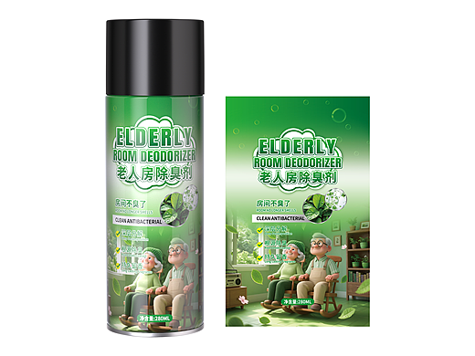 包装设计丨老人房除臭剂