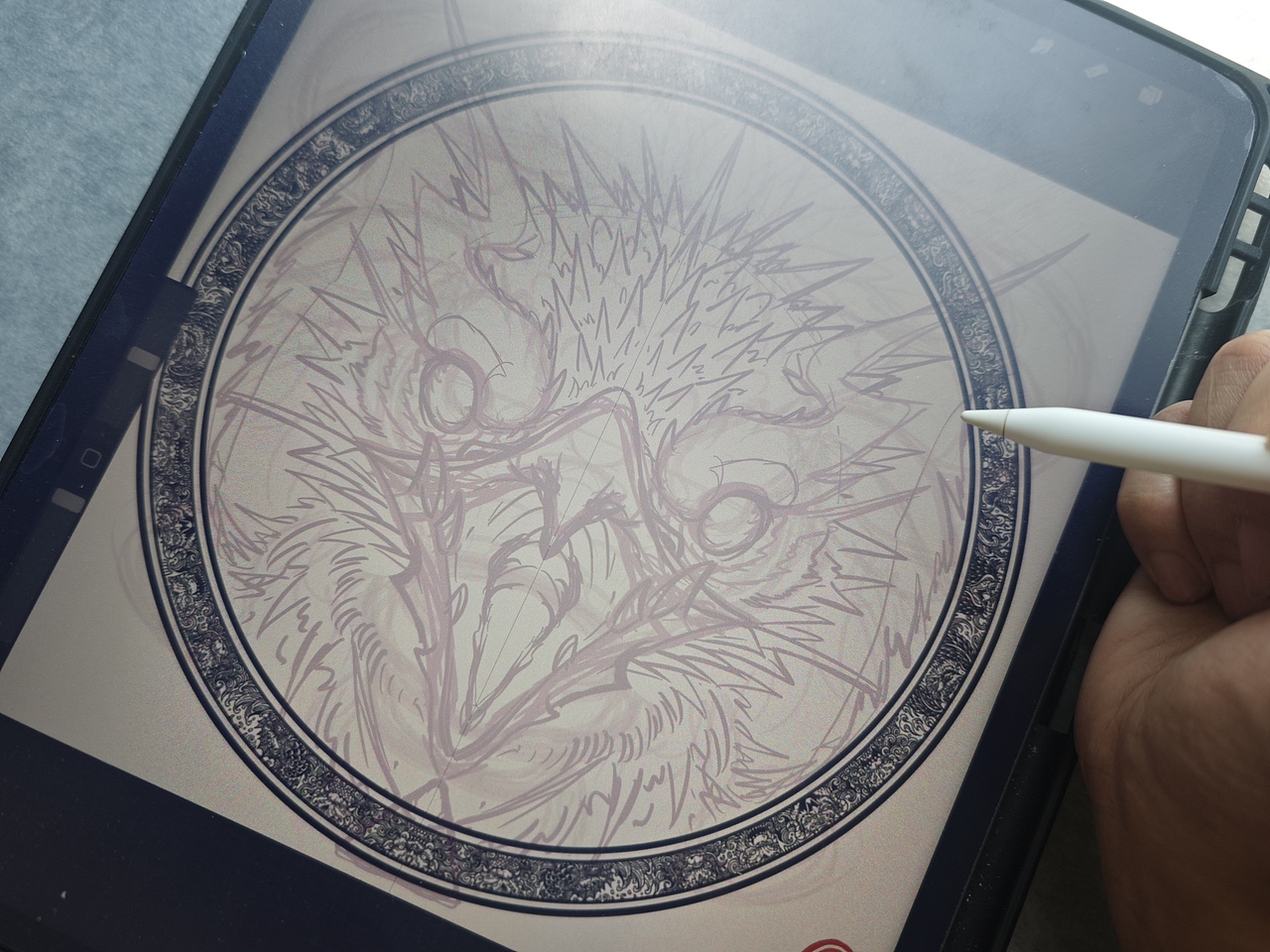 2025.09.08毣余板绘之凤九雏系列之“雷鸟”