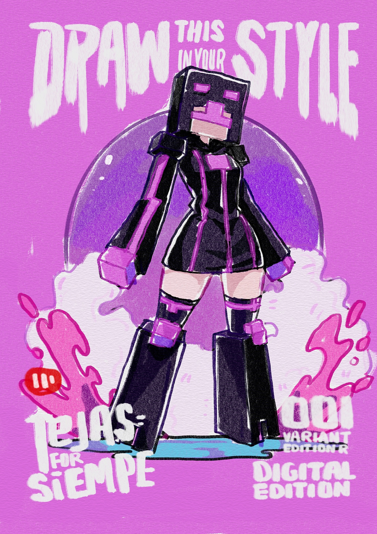 今天你画画了吗？（图ZMzk2MTg3MTQ0） - 艺术插画 - 站酷设计师elijah多力原创素材 - 站酷ZCOOL