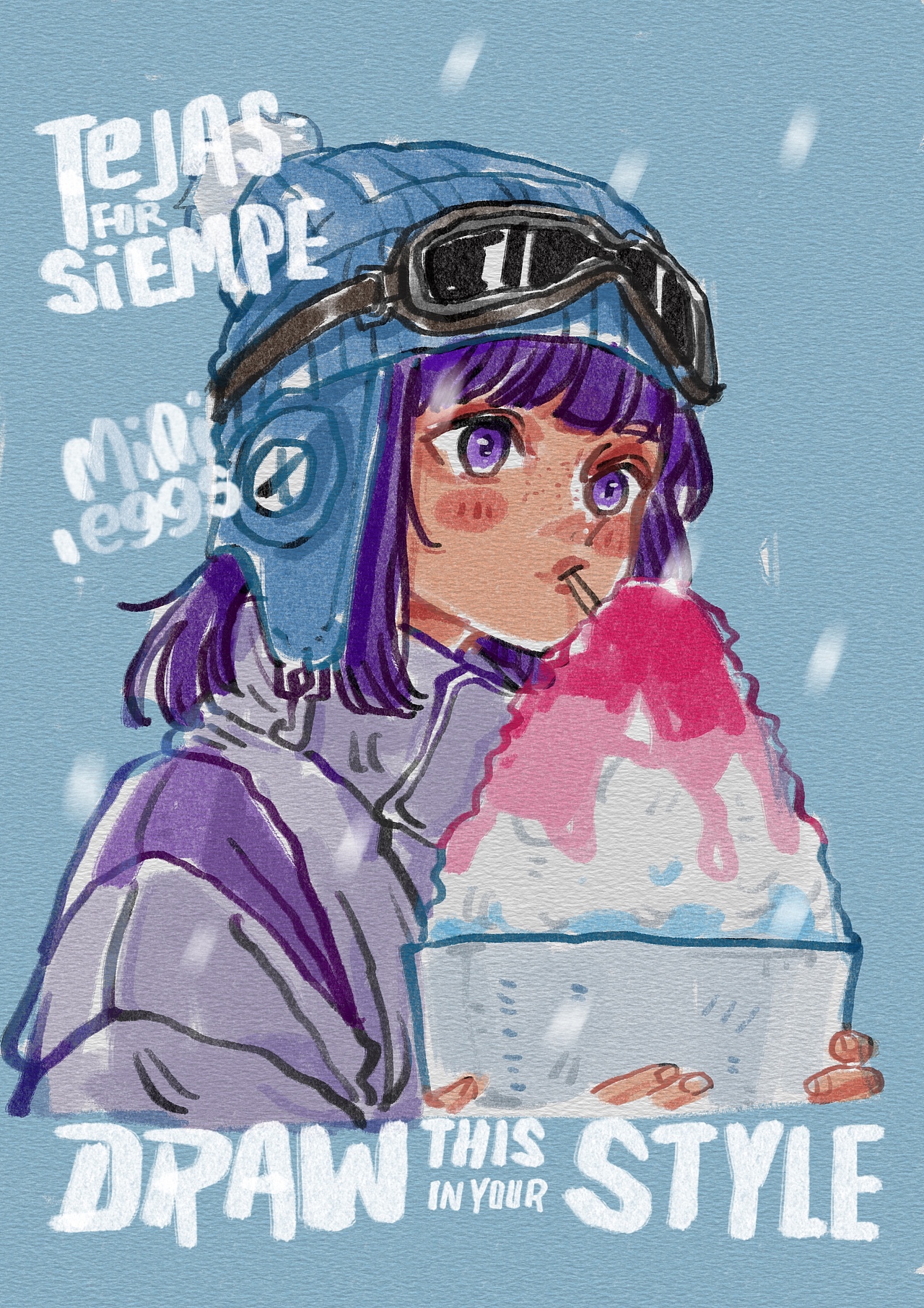 今天你画画了吗？（图ZMzk2MTg3MTY0） - 艺术插画 - 站酷设计师elijah多力原创素材 - 站酷ZCOOL