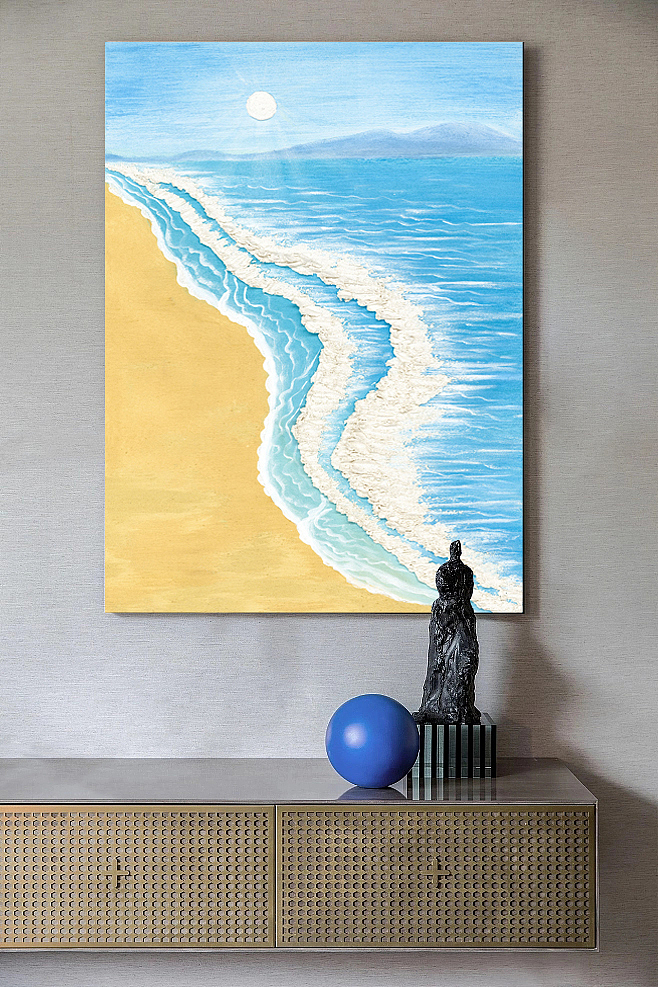 肌理油画1