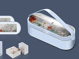 中秋禮盒設(shè)計(jì)作品-蘇州麗思卡爾頓——淡藍(lán)蘇韻禮盒