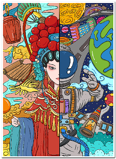 绘画作品数字绘画电脑绘画电子绘画2501