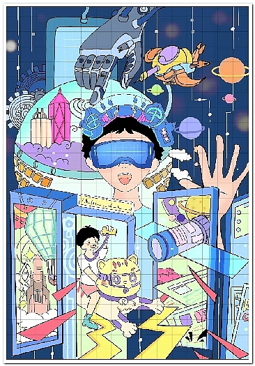 绘画作品数字绘画电脑绘画电子绘画2501（图ZMzk2MTk2MjIw） - 儿童插画 - 站酷设计师sucaionline2020原创素材 - 站酷ZCOOL