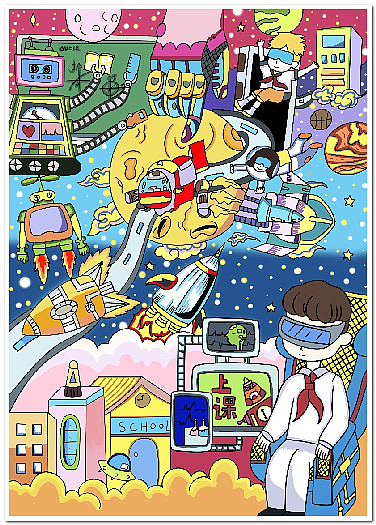 绘画作品数字绘画电脑绘画电子绘画2501（图ZMzk2MTk2MjQw） - 儿童插画 - 站酷设计师sucaionline2020原创素材 - 站酷ZCOOL