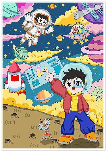 绘画作品数字绘画电脑绘画电子绘画2501（图ZMzk2MTk2NTEy） - 儿童插画 - 站酷设计师sucaionline2020原创素材 - 站酷ZCOOL