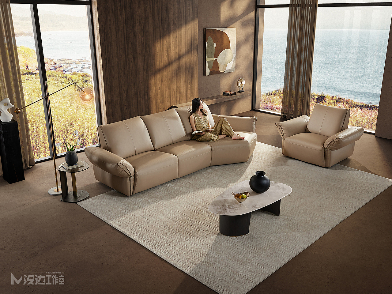 家具摄影|顾家家居鸢尾