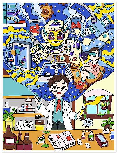 绘画作品数字绘画电脑绘画电子绘画2506