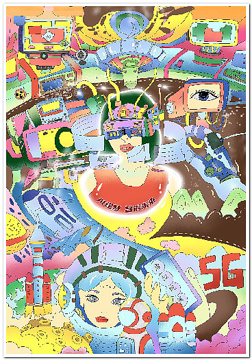 绘画作品数字绘画电脑绘画电子绘画2503