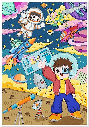 绘画作品数字绘画电脑绘画电子绘画2503