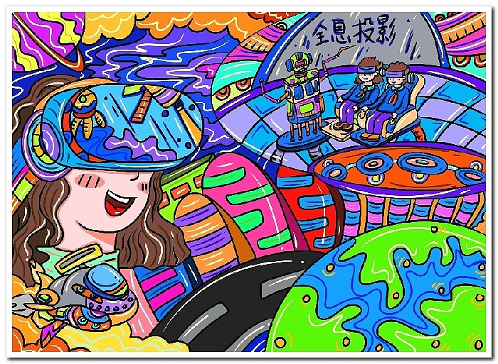 绘画作品数字绘画电脑绘画电子绘画2503