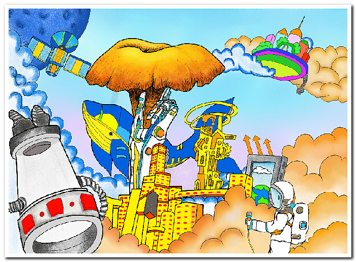 绘画作品数字绘画电脑绘画电子绘画2503