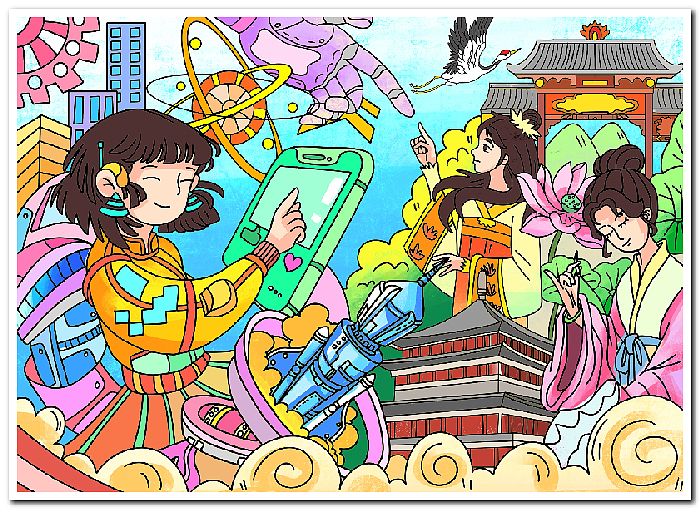 绘画作品数字绘画电脑绘画电子绘画2503