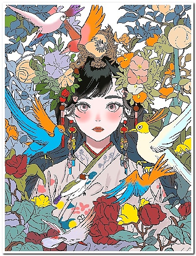 绘画作品数字绘画电脑绘画电子绘画2503