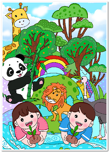 绘画作品数字绘画电脑绘画电子绘画2503