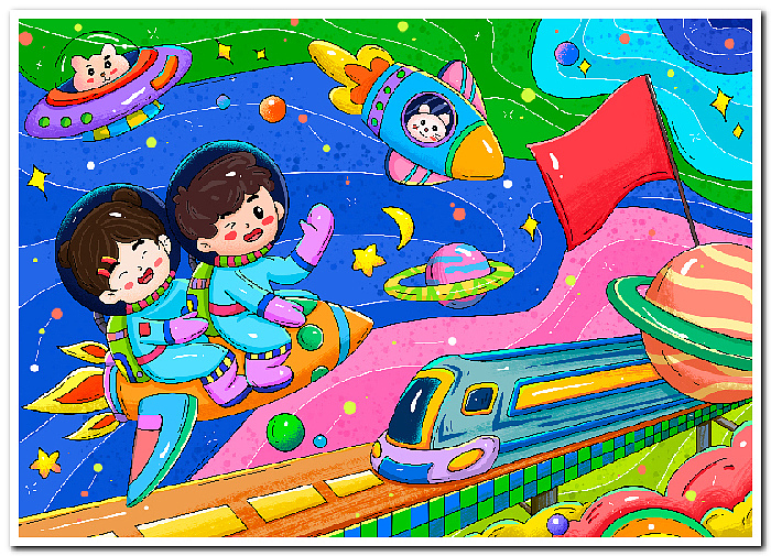 绘画作品数字绘画电脑绘画电子绘画2505（图ZMzk2MjA4MjUy） - 儿童插画 - 站酷设计师sucaionline2020原创素材 - 站酷ZCOOL