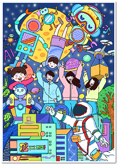 绘画作品数字绘画电脑绘画电子绘画2505（图ZMzk2MjA4MTY4） - 儿童插画 - 站酷设计师sucaionline2020原创素材 - 站酷ZCOOL