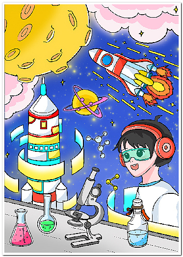 绘画作品数字绘画电脑绘画电子绘画2507