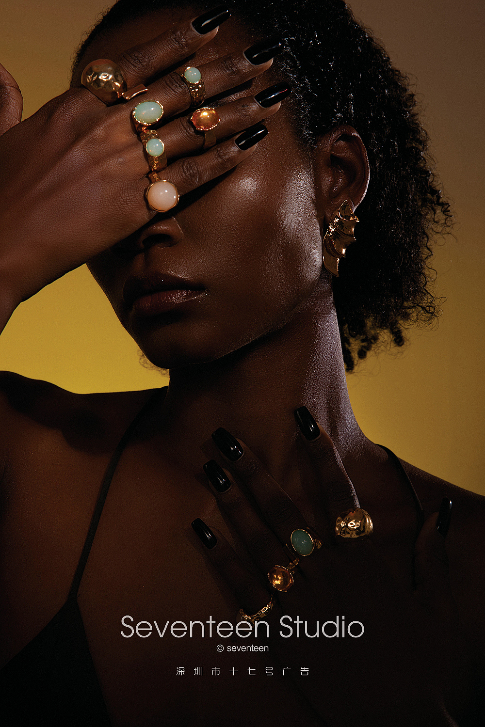 独立设计师品牌珠黄金珠宝首饰中东土豪风（图ZMzk2MjA5OTEy） - 时尚/艺术摄影 - 站酷设计师深圳市十七号团队原创素材 - 站酷ZCOOL