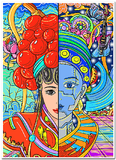 绘画作品数字绘画电脑绘画电子绘画2508