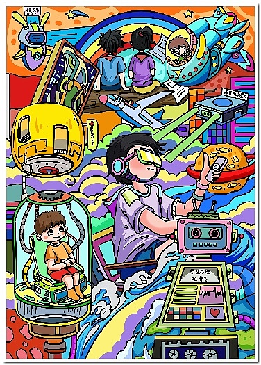 绘画作品数字绘画电脑绘画电子绘画2508