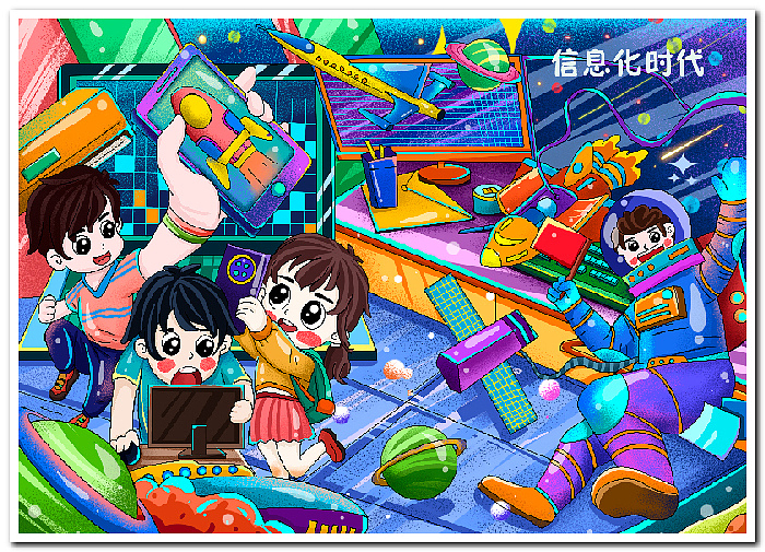 绘画作品数字绘画电脑绘画电子绘画2508