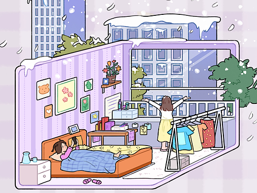 把住过的房间画下来！永久保存
