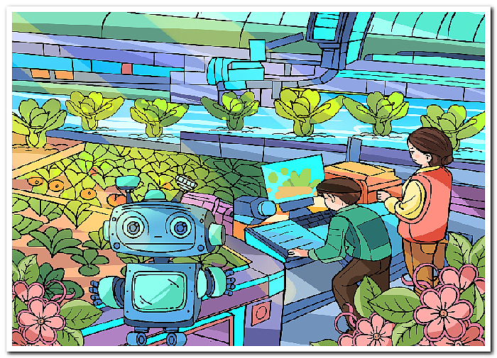 学生电脑绘画绘图作品信息素养活动作品制作设计2513