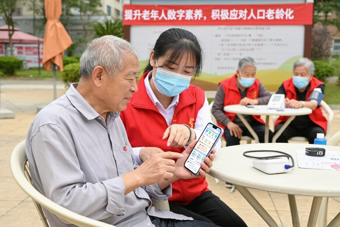 提升老年人数字素养，积极应对人口老龄化—“为爱得”积极响应国家号召，践行智慧养老