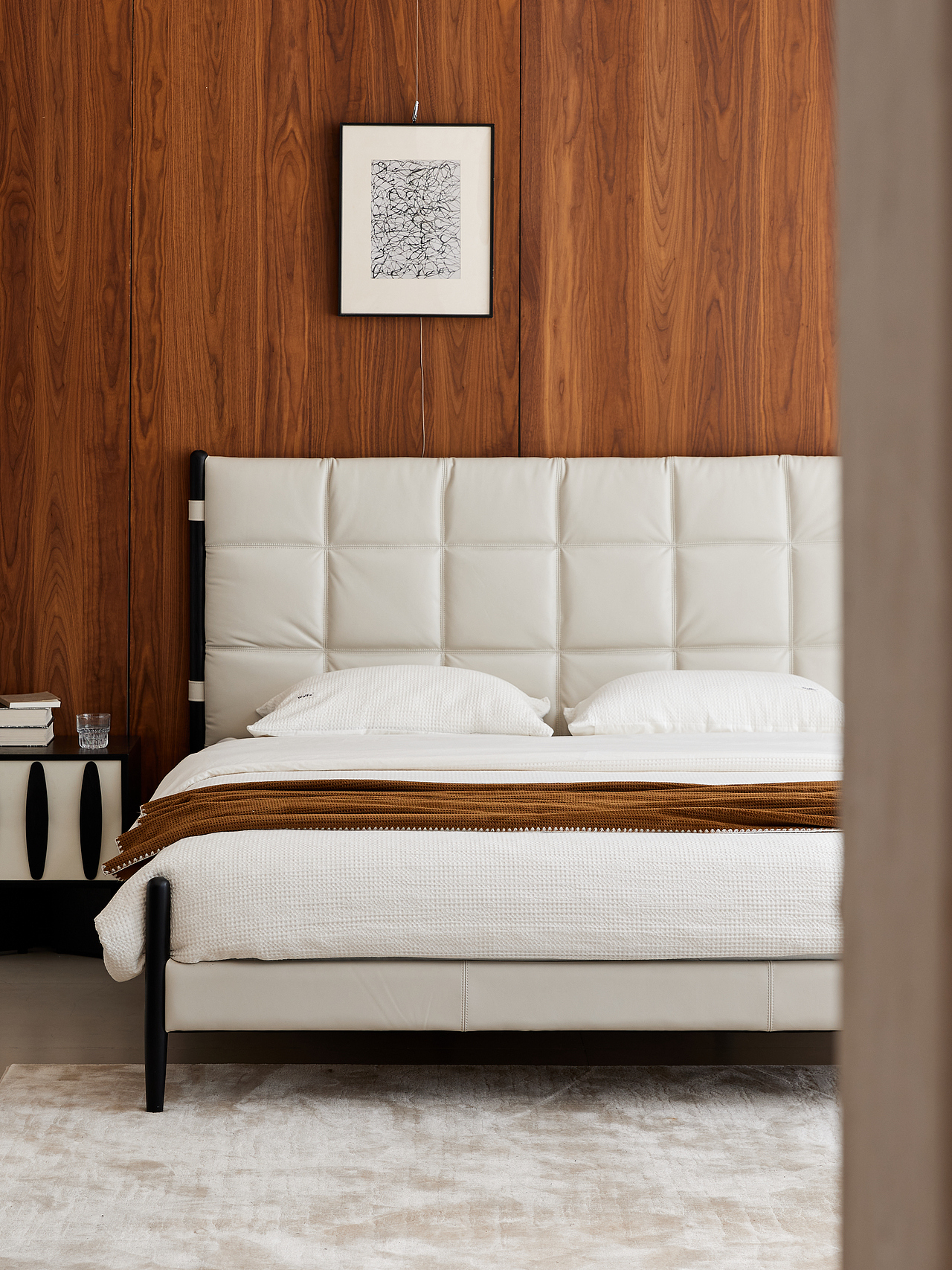 家具摄影-中古高靠床