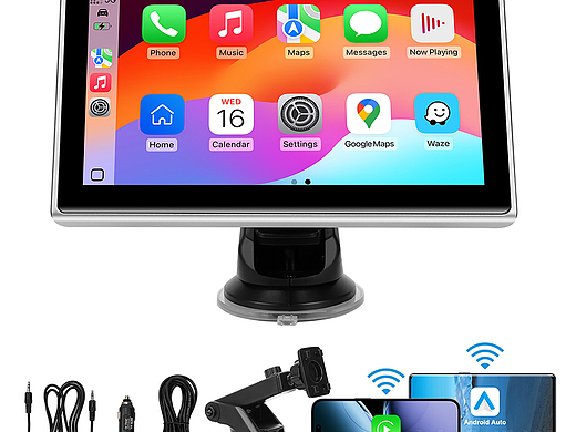 亚马逊主图设计案例 导航仪拍照设计