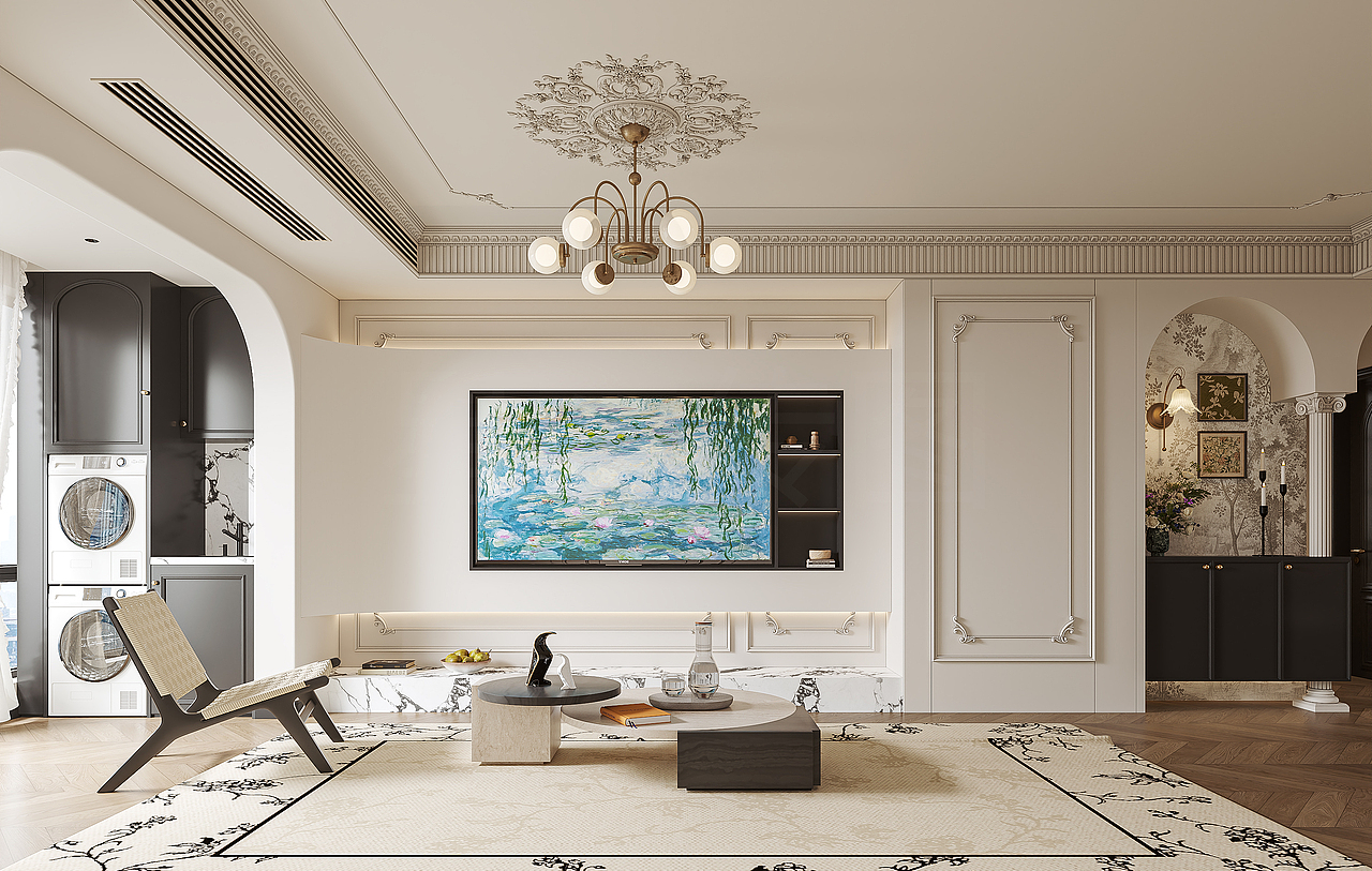 法式：优雅与浪漫的代名词（图ZMzk2MjQxNTUy） - 家装设计 - 站酷设计师爱设计旳许妍雯原创素材 - 站酷ZCOOL